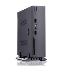 Корпус с блоком питания 120 Ватт/ Case Foxline FL-L01-AD120-D65 mITX,w/2xUSB3.0, VESA, CPU cooler, w/120W pwr adapter, w/pwr cord