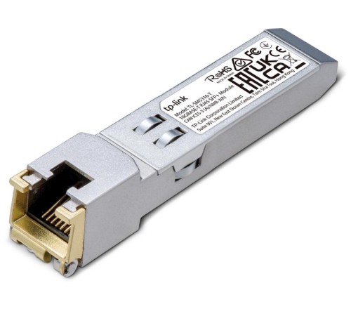 трансивер TP-Link SM5310-T, 10GBASE-T RJ45 SFP+ Module трансивер TP-Link SM5310-T, 10GBASE-T RJ45 SFP+ Module