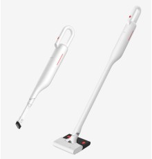 Пылесос deerma Vacuum Cleaner VC01 Max White, 100W, Dust tank capacity: 0.6L, Battery capacity: 2500 mAh, Working time: 45min (on turbo mode: 20min), Charging time: 4.5h, Filter type: HEPA