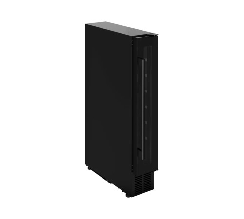 Винный шкаф KUPPERSBERG/ Винный шкаф KUPPERSBERG, встраиваемый, High-Tech, ВхШхГ 87х15х52.5 см, объем 20 л, вместимость 7 бутылок, диапазон температуры 5-20 градусов, механическое открытие двери, LED дисплей, уровень шума 39 дБ, цвет черный