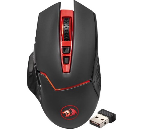 Redragon Беспроводная игровая мышь Mirage 15м,10 кнопок,4800dpi Redragon Беспроводная игровая мышь Mirage 15м,10 кнопок,4800dpi