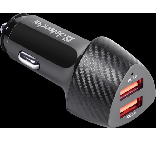 Defender Автомобильное ЗУ UCA-81 2xUSB QC3.0, 36W