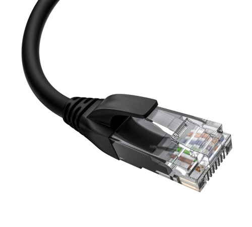 GCR Патч-корд прямой 1.0m UTP кат.5e, черный, правый угол, литой, ethernet high speed, RJ45, T568B, GCR-53123 GCR Патч-корд прямой 1.0m UTP кат.5e, черный, правый угол, литой, ethernet high speed, RJ45, T568B, GCR-53123