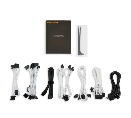 Блок питания/ Power Supply HSPD, 850W 80+ Gold (ATX, 3.1, PCIe 5.1, Full modular, 1x24(20+4)pin mesh 550mm, 2xCPU 8(4+4)pin 700mm, 2xPCIe*2 8(6+2)pin 600+150mm, 1x12VHPWR PCIe 5.1 12+4pin 600W 600mm, 3xSATA*3 450+150+150mm, 1xMOLEX4pin*3 450+150+150mm , A Блок питания/ Power Supply HSPD, 850W 80+ Gold (ATX, 3.1, PCIe 5.1, Full modular, 1x24(20+4)pin mesh 550mm, 2xCPU 8(4+4)pin 700mm, 2xPCIe*2 8(6+2)pin 600+150mm, 1x12VHPWR PCIe 5.1 12+4pin 600W 600mm, 3xSATA*3 450+150+150mm, 1xMOLEX4pin*3 450+150+150mm , A
