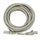 Патч-корд/ Патч-корд GoPower RJ-45 (m)-RJ-45 (m) 3.0м кат.5е ПВХ 26AWG CCA серый в пакете (1/100)