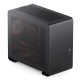 Корпус без блока питания/ Case JONSBO U4 Mini MESH, Mini-Tower, no fan, 1xUSB-A 3.0 + 1xUSB-C 3.2, mATX, mITX Black