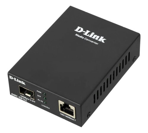 Медиаконвертер/ DMC-G01LC Media Converter 1000Base-T to 1000Base-X SFP, Stand-alone Медиаконвертер/ DMC-G01LC Media Converter 1000Base-T to 1000Base-X SFP, Stand-alone