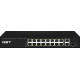 PoE коммутатор Fast Ethernet/ PoE коммутатор Fast Ethernet на 16 x RJ45 PoE + 2 x RJ45 GE + 1 SFP GE порта. Порты: 16 x FE (10/100 Base-T) с поддержкой PoE (IEEE 802.3af/at), 2 x GE Uplink (RJ45), 1 x GE SFP Uplink. Соответствует стандартам PoE IEEE 802.3