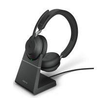 Гарнитура беспроводная/ Jabra Evolve2 65, Link380c MS Stereo Stand Black