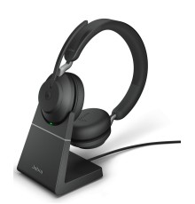Гарнитура беспроводная/ Jabra Evolve2 65, Link380c MS Stereo Stand Black