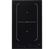Индукционная домино ASKO/ Арт. 735402 ; индукционная, домино, встраиваемая, 5 х 33 х 52.2, 2 конфорки, электронное управление, сенсорные переключатели, черный цвет