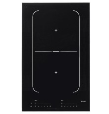 Индукционная домино ASKO/ Арт. 735402 ; индукционная, домино, встраиваемая, 5 х 33 х 52.2, 2 конфорки, электронное управление, сенсорные переключатели, черный цвет