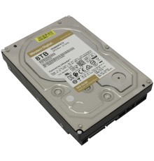 Жесткий диск/ HDD WD SATA3 8Tb Gold 7200 256mb  1 year warranty