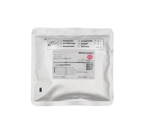 -/ Девелопер для KONICA MINOLTA Bizhub C250i/300i/360i (CET) Magenta, 210г, 1000000 стр.