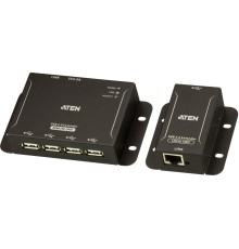 4-х портовый удлинитель, USB 2.0,  50 метр., CAT 5/ 4-Port USB 2.0 CAT 5 Extender (up to 50m)