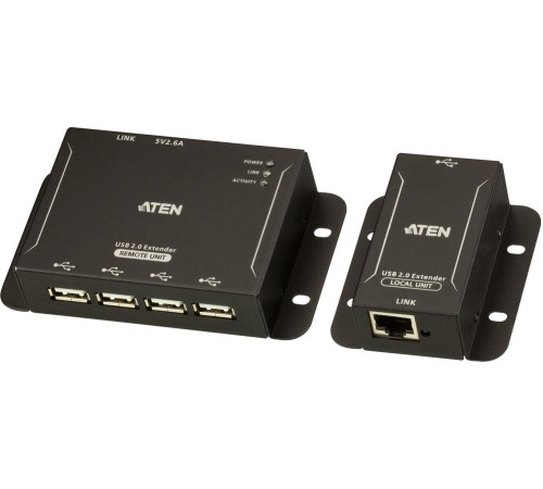 4-х портовый удлинитель, USB 2.0, 50 метр., CAT 5/ 4-Port USB 2.0 CAT 5 Extender (up to 50m) 4-х портовый удлинитель, USB 2.0, 50 метр., CAT 5/ 4-Port USB 2.0 CAT 5 Extender (up to 50m)