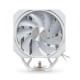 Кулер для процессора/ CPU Cooler HSPD A116 WHITE ARGB (250W, 4-pin PWM, 155mm, Al/Cu, 6x6mm, ARGB, 1x120mm, 68CFM, 25dBA, 1650RPM, S: 1851/1700/1200/20XX/115X/13XX, AM5/AM4/AM3/AM2/AM3+/AM2+/FM2/FM1, white)