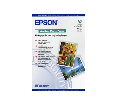 Бумага/ Epson Archival Matte Paper A3 Бумага/ Epson Archival Matte Paper A3
