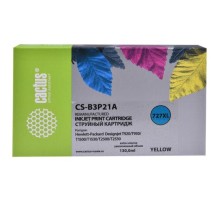 -/ Картридж струйный Cactus CS-B3P21A №727 желтый (130мл) для HP DJ T920/T1500/T2530