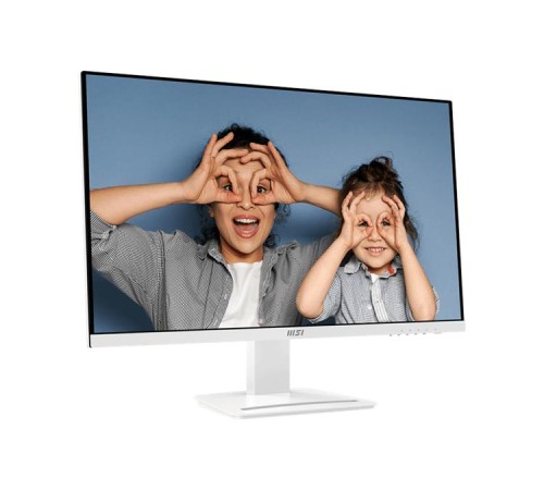 Монитор MSI PRO MP273QW E2 27" 16:9 WQHD(2560x1440)IPS Flat,1ms(MPRT),1300:1,100M:1,400nit,178/178,2xHDMI ,1xDP,Speaker,Tilt,VESA,100Hz,White, 1y w-ty