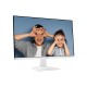 Монитор MSI PRO MP273QW E2 27" 16:9 WQHD(2560x1440)IPS Flat,1ms(MPRT),1300:1,100M:1,400nit,178/178,2xHDMI ,1xDP,Speaker,Tilt,VESA,100Hz,White, 1y w-ty