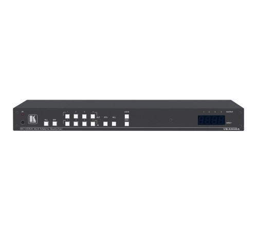 Матричный коммутатор 4х4 HDMI с деэмбеддированием звука; поддержка 4K60 4:4:4 [20-80445030]