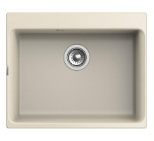 Кухонная мойка RIVELATO RIVELATO Мойка AXEL 60, 1-чаша, 630*520 мм, монтаж: врезной, материал: кварц, цвет: темно-бежевый