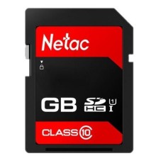 Носитель информации Netac P600 16GB SDHC U1/C10 up to 80MB/s, retail pack