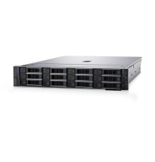 Шасси серверное DELL PowerEdge R750 2U/12LFF+2SFF/1xHS/H755/iDRAC9 Ent/2xGE/noPSU/4xFH,2xLP/6 high perf/noBezel/ Sliding Rails/noCMA/1YWARR
