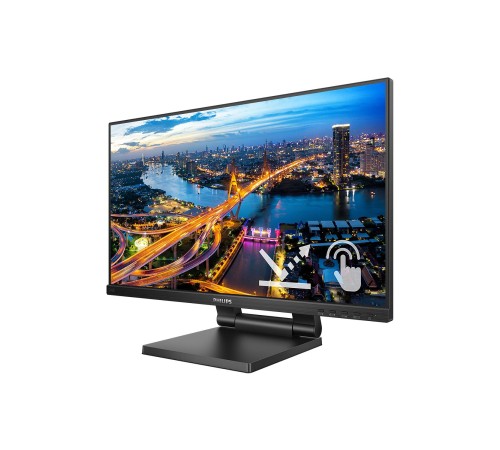 Монитор LCD 23.8'' 16:9 1920х1080(FHD) IPS, TOUCH, 75 Hz, 250 cd/m2, 1000:1, 50М:1, 4ms, VGA, HDMI, DP, USB-Hub, Height adj, Tilt, Speakers, Black Монитор LCD 23.8'' 16:9 1920х1080(FHD) IPS, TOUCH, 75 Hz, 250 cd/m2, 1000:1, 50М:1, 4ms, VGA, HDMI, DP, USB-Hub, Height adj, Tilt, Speakers, Black