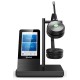Гарнитура YEALINK WH66 Dual UC Дуо, Беспроводная, HD звук, 160м DECT, Шумоподав, Дисплей 4'', USB-хаб, Bluetooth, шт