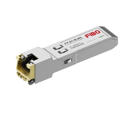 Трансивер/ FIBO FT-S1-RJ45 SFP модуль RJ-45, 1.25G, 100 м, cat 5E