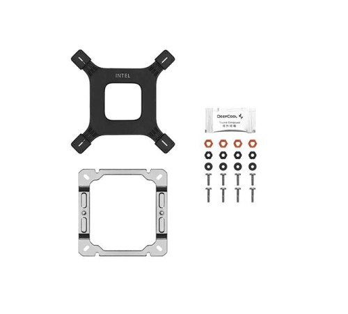 Кулер для процессора DEEPCOOL AG500 WH ARGB LGA1700/1200/115X/AM5/AM4 (12шт/кор, TDP 240W, PWM, ARGB Fan 120mm, 5 тепл. Трубок, Copper Base, белый) RET
