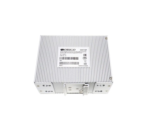 Коммутатор/ Managed L2 Industrial Fast Ring Switch 8x1000Base-T PoE, 4xCombo 1000Base-T/SFP, PoE Budget 185W, Surge 4KV, -40 to 75°C