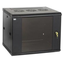 Шкаф LINEA W 12U 600x600 мм дверь стекло, RAL9005