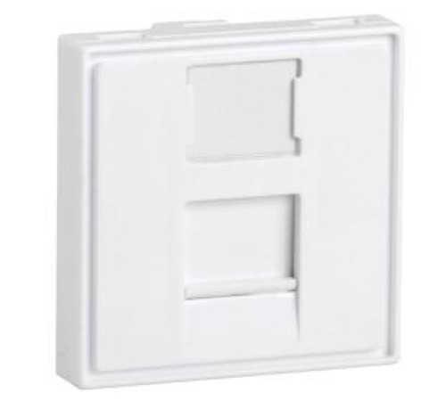 ITK Вставка 45х45мм для 1 мод. Keystone Jack с маркером