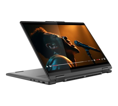 Ноутбук/ Lenovo Yoga 7 2-in-1 14AHP9 14"(1920x1200 IPS)/Touch/AMD Ryzen 7 8840HS(3.3Ghz)/16384Mb/1024PCISSDGb/noDVD/Int:AMD Radeon 780M/Cam/BT/WiFi/71WHr/war 1y/1.49kg/storm grey/Win11Home + 65W, Pen, RU kbd Ноутбук/ Lenovo Yoga 7 2-in-1 14AHP9 14"(1920x1200 IPS)/Touch/AMD Ryzen 7 8840HS(3.3Ghz)/16384Mb/1024PCISSDGb/noDVD/Int:AMD Radeon 780M/Cam/BT/WiFi/71WHr/war 1y/1.49kg/storm grey/Win11Home + 65W, Pen, RU kbd