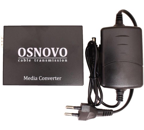 Медиаконвертер/ OSNOVO Гигабитный медиаконвертер, 1*10/100/1000Base-T, 1 x GE SFP (1000Base-X) Медиаконвертер/ OSNOVO Гигабитный медиаконвертер, 1*10/100/1000Base-T, 1 x GE SFP (1000Base-X)