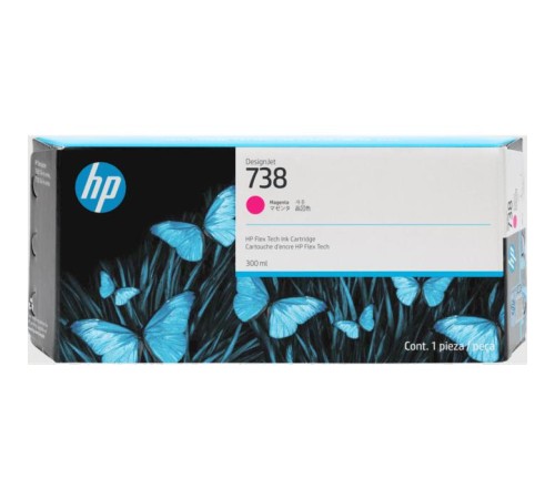 Картридж/ HP 738 300-ml Magenta DesignJet Ink Cartridge Картридж/ HP 738 300-ml Magenta DesignJet Ink Cartridge