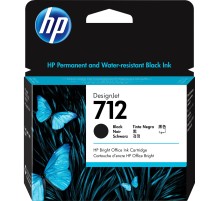 Картридж/ HP 712 80-ml Black Designjet Ink Cartridge
