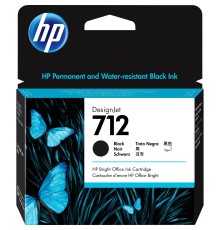 Картридж/ HP 712 80-ml Black Designjet Ink Cartridge
