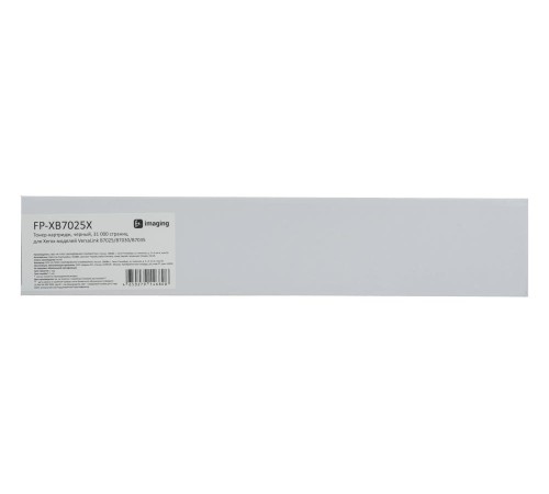 Тонер-картридж F+ imaging, черный, 31 000 страниц, для Xerox моделей VersaLink B7025/B7030/B7035 (аналог 106R03396), FP-XB7025X