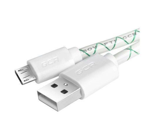 Greenconnect Кабель 2А 0.5m USB 2.0, AM/microB 5pin, бело-зеленый, белые коннекторы, 28/24 AWG, поддержка функции быстрой зарядки, GCR-UA9MCB3-BD-0.5m, морозостойкий. Greenconnect Кабель 2А 0.5m USB 2.0, AM/microB 5pin, бело-зеленый, белые коннекторы, 28/24 AWG, поддержка функции быстрой зарядки, GCR-UA9MCB3-BD-0.5m, морозостойкий.