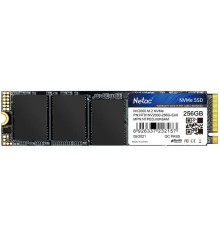 SSD накопитель Netac SSD NV2000 256GB PCIe 3 x4 M.2 2280 NVMe 3D NAND, R/W up to 2500/1000MB/s, IOPS(R4K) 130K/220K, TBW 150TB, 5y wty