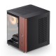 Корпус без блока питания/ Case JONSBO TK-0, Mini-Tower, no fans, 1xUSB-A 3.2 + 1xUSB-C 3.2, SFX PSU Support, mITX Black
