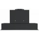ВЫТЯЖКА MAUNFELD FANTASY LIGHT 60 Black/ ширина 600 мм, полновстраиваемая, сенсорное управление, 3 скорости, 800 м3/ч, 40 дБ, светодиодное LED освещение, опция: угольный фильтр CF190C, черный цвет