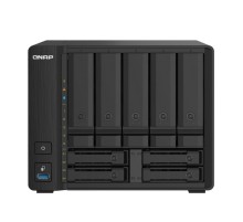 Сетевое хранилище без дисков/ SMB QNAP TS-932PX-4G 9-Bay NAS, 5 x 3.5" and 4 x 2.5" drive slots, Alpine AL324 ARM quad-core 1.7GHz, 4 GB DDR4 (1x 4 GB) up to 16 GB (1 x 16 GB), 2 x 10GbE  SFP+, 2 x 2.5 GbE LAN