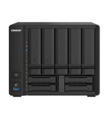 Сетевое хранилище без дисков/ SMB QNAP TS-932PX-4G 9-Bay NAS, 5 x 3.5" and 4 x 2.5" drive slots, Alpine AL324 ARM quad-core 1.7GHz, 4 GB DDR4 (1x 4 GB) up to 16 GB (1 x 16 GB), 2 x 10GbE  SFP+, 2 x 2.5 GbE LAN