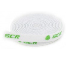 Лента липучка GCR, для стяжки, 5м, белая, GCR-51680