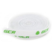 Лента липучка GCR, для стяжки, 5м, белая, GCR-51680